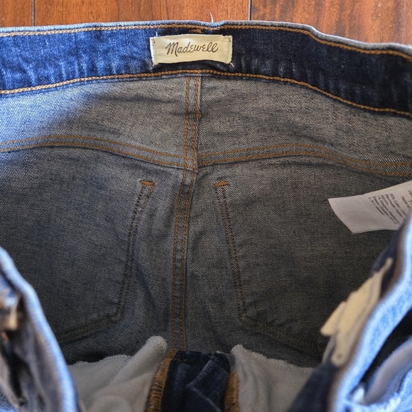 Madewell Women's Mid-Rise In Chaseley Wash Tomboy Straight Leg Jeans Size 25 - Picture 10 of 16
